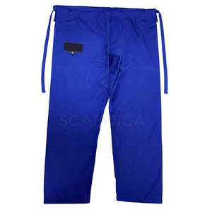 Alta calidad 350 GSM algodón azul Jiu Jitsu Gi uniforme recién llegado equipo de artes marciales con excelente diseño para entrenamiento - Product Image 4