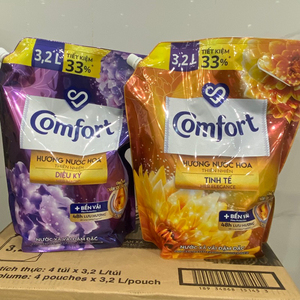 Precio de fábrica Soporte Comfor-t Suavizante de telas Bolsa grande 3.8L Líquido concentrado Ropa ecológica Vietnam - Product Image 6