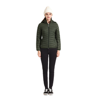 Vestes bouffantes Fermeture à glissière Veste bouffante pour femmes avec poches Conception de logo personnalisé Vestes bouffantes élégantes
