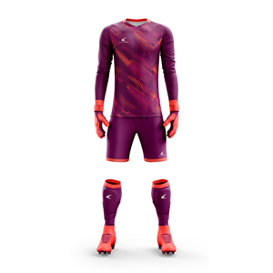 Ensemble Maillot de Football en Polyester/Spandex par Sublimation Intégrale Tenue de Gardien de But Maillot de Foot Short Imprimé Gants de Gardien de But - Product Image 6