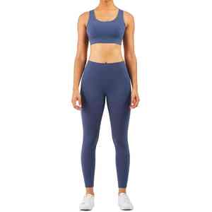 Vêtements de sport deux pièces pour femmes de haute qualité Ensembles de yoga Nouveau style Jupe courte Design Respirant et Vente en gros - Product Image 6