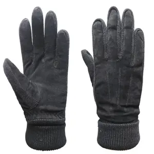 高品质制造工作手套，用于工作皮革制造定制标志手套，工厂价格便宜手套