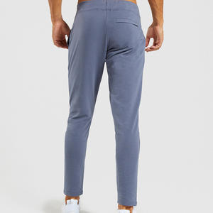 กางเกงวอร์มเข้ารูปของผู้ชายดีไซน์ใหม่2024ชุดวอร์มเล่นยิมคุณภาพสูงกางเกงฟิตเนสลำลองผ้าแคนวาสลดีไซน์สุดๆ - Product Image 3