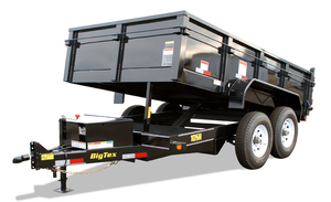 Remolque volquete resistente 6X12 para uso agrícola con tractor/accesorio hidráulico - Product Image 3