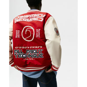 Veste de sport décontractée pour homme, veste de survêtement, couleur unie, imperméable, logo sur le devant, vente chaude, hiver - Product Image 4