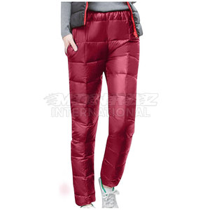 OEM Warm Unisex Puffer <b>Pants</b> Waterproof Windproof Winter <b>Down</b> Trousers Unisex Quilted Puffer Trousers - Product Image 6