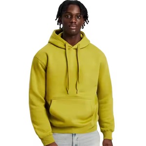 Acid Washed Mens Fleece Hoodie Heavy Cotton Sweatshirt with Custom Logo and Solid Embroidered Technics for Winter Use - Product Image 3
