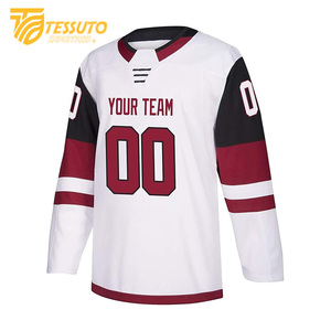 Vente en gros de pratique de haute qualité à quantité minimale de commande bas personnalisé vêtements de hockey pour hommes et femmes maillot de hockey sur glace vierge bon marché pour jeunes - Product Image 5