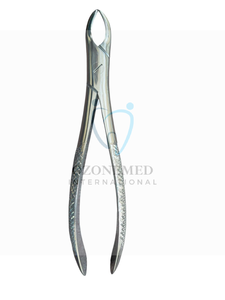 Pince d'extraction dentaire en acier inoxydable de modèle américain de haute qualité Instrument chirurgical dentaire molaire supérieure - Product Image 5