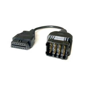 Cable Adaptador de Diagnóstico OBD de 12 Pines a 16 Pines para Renault, OEM OREN12-T, Accesorio para Motor - Product Image 4