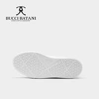 Chaussures décontractées bleu clair en cuir pleine fleur, baskets teintées à la main, à lacets, plateforme