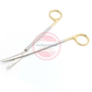 กรรไกรผ่าตัดเนื้อเยื่อโค้งตรง TC กรรไกรผ่าตัด - Product Image 3