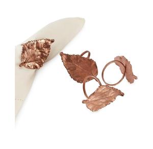 Servilletero de cobre Forma de círculo personalizada clásico nuevo Servilletero Chapado en cobre Decoración de mesa de restaurante Servilletero - Product Image 1