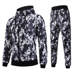 Chándal Deportivo de Invierno para Hombre, Más Vendido, Color Sólido, Sublimado, 100% Algodón, Felpa, Transpirable, Ropa Casual - Product Image 5