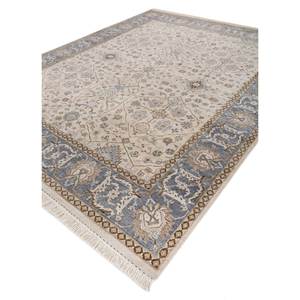 พรมขนสัตว์ถักมือ Gulnar Ivory รุ่น Spr-1509(Micv) สไตล์โบโฮ รูปทรงสี่เหลี่ยมผืนผ้า ลายเหรียญแบบนามธรรม สำหรับทางเข้าบ้าน โถงทางเดิน ทำด้วยมือ - Product Image 2