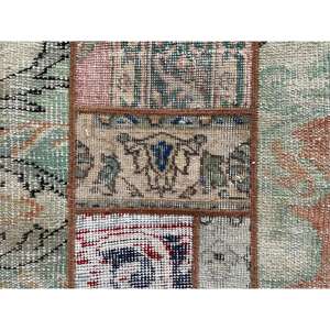 Alfombra de 2.2x5.3 pies, Alfombra Turca Vintage, Alfombra de Lana Sólida Naranja Marrón - Product Image 5