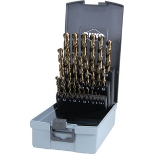 Jeu de forets hélicoïdaux DIN 338 Type VA RUKO HSS-Co5 Gold 25 pièces Boîte en plastique Nominal 1-13 x 0,5 mm - Product Image 1