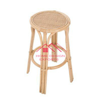 Table d'appoint ronde en rotin, style bohème, meubles de salon intérieurs, design durable