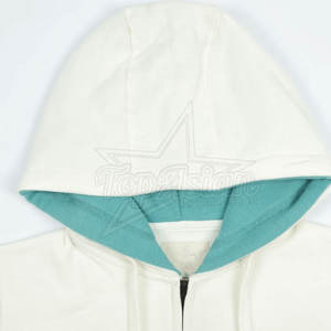 Sweat à capuche d'hiver à manches longues à capuche pour femmes 100% coton matériau respirant confortable pour toutes les saisons Logo avant - Product Image 2