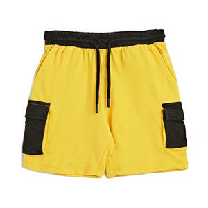 Short Homme 100% Coton Haute Qualité Grande Taille Coupe Ample Droite Légèrement Extensible Motif Solide Écologique - Product Image 1