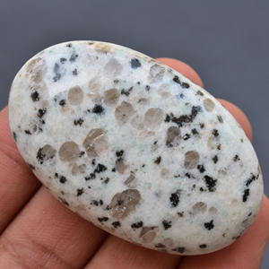 Nouvel arrivage Kiwi jaspe Palmstone - Kiwi jaspe Crystal Palmstone - Kiwi jaspe tumbling Stone-pierre pour bijoux - Product Image 3
