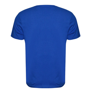 Camiseta sólida con estilo para hombre Tela de punto de algodón 100% Cómoda y versátil para el uso diario - Product Image 3