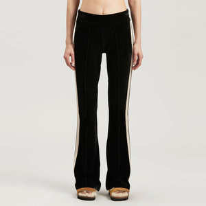 Pantalones de chándal acampanados de secado rápido para mujer, tallas grandes, cintura elástica, ajuste regular, ropa de invierno, novedad 2025 al por mayor, servicio OEM - Product Image 6