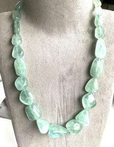 สร้อยคอพลอยอะความารีน 959.80 กะรัต ทรงกลมเรียบ คุณภาพสูง ธรรมชาติ สำหรับทำเครื่องประดับอัญมณีชั้นดี - Product Image 1