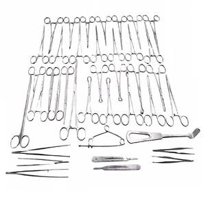 Ensemble d'instruments chirurgicaux de 40 pièces pour appendicectomie et hernie avec boîte, en acier inoxydable, outils médicaux manuels - Product Image 5