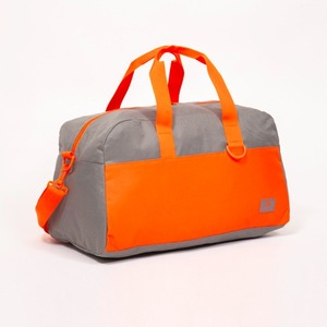 กระเป๋าเดินทางลำลองดีไซน์ทันสมัยสีเทาและสีส้มเข้ากันกับสีอื่นๆ กระเป๋าสะพายไหล่ความจุขนาดใหญ่ - Product Image 2