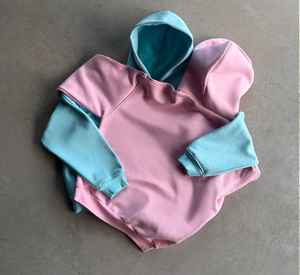 ชุดวอร์มผ้าฟลีซสำหรับผู้ชายชุดวอร์มกางเกงขาบานแบบเรียงซ้อนกันกระดุมครึ่งเม็ดสำหรับฤดูหนาว - Product Image 4