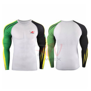 Tendance du moment : Rashguard à manches longues pour homme, tissu extensible et flexible, chemise de sport - Product Image 6