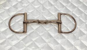 ห่วงสำหรับขี่ม้าสีโรสโกลด์มอคค่าสินค้ามาใหม่2024ออกแบบโลโก้ได้ตามต้องการผลิตภัณฑ์ม้าทำจากสเตนเลส - Product Image 2