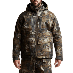 Chaqueta de Caza Profesional Impermeable con Camuflaje, Chaqueta Táctica para Hombre, Cortavientos, con Capucha, para Pesca y Senderismo - Product Image 1