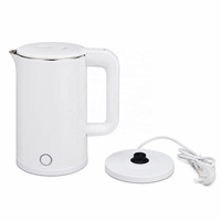 Bouilloire Électrique en Acier Inoxydable 1.6L 1.7L de Haute Qualité pour la Vente en Gros, Chauffage Rapide, Fonction Maintien au Chaud, Idéale pour la Maison et l'Hôtel