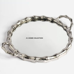 Plateau de service alimentaire en aluminium avec design tête de renne, idéal pour les accessoires de restaurant, d'hôtel et pour un usage domestique - Product Image 4