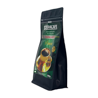 Bon prix grains de café du Vietnam goût de café Arabica Culi Premium 250 g/sac Steppacafe café torréfié et moulu