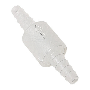 Vannes anti-retour avec entrée/sortie coniques et flèche directionnelle pour usage industriel et de laboratoire par Burkle GmbH - Product Image 1