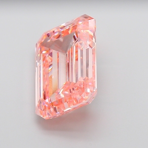 ออโรร่า โรส เพชรสีชมพูแฟนซีทรงเอเมอรัลด์ 16 กะรัต VS1 ผลิตในห้องปฏิบัติการ ได้รับการรับรองจาก IGI - Product Image 3