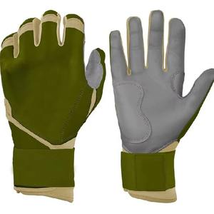 Best Quality Baseball Batting Gloves Custom Made Leather Softball Batting Gloves Professional Sports Protection For Training - Product Image 1