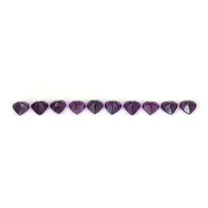 Cuscino di pietra preziosa ametista viola naturale checker cut Crystal Stone Making For Woman Jewelry making ring earring