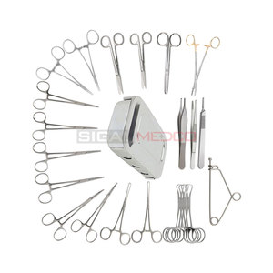 Kit de Instrumentos Quirúrgicos Veterinarios Reutilizables de Acero Inoxidable Alemán para Uso Hospitalario en Ganado, Ortopedia - Product Image 3