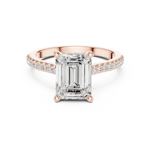 ข้างหน้าของเครื่องประดับหัวใจ14K แหวนโดมที่ไม่ซ้ำกันในทองคำโปแลนด์สูงสำหรับรูปลักษณ์ที่โดดเด่น - Product Image 6