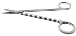 Tijeras de Iris Manuales de Acero Inoxidable de Precisión OEM, Certificadas CE ISO13485 Clase I, para Profesionales Médicos y de Belleza - Product Image 3