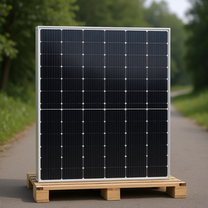 Panneau solaire demi-cellule 180W en silicium monocristallin haute efficacité HBC PERC avec couvercle avant en verre, palette industrielle - Product Image 3