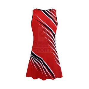 Nouvelle tenue d'entraînement de netball, style personnalisé, logo imprimé, fabrication pakistanaise, meilleure qualité, 100% polyester, respirante, légère, sur mesure - Product Image 2