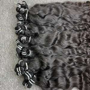 Vente en gros de haute qualité 100% Remy vietnamien lâche vague profonde trame de cheveux un donneur faisceaux vague naturelle meilleur prix - Product Image 1