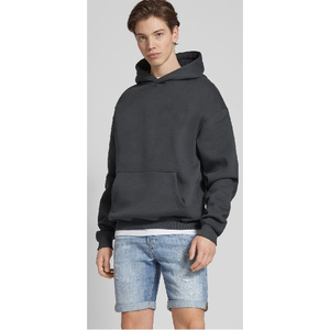 กางเกงขาสั้นผ้ายีนส์สำหรับผู้ชายกางเกงขาสั้นทรงตรงสไตล์สตรีทแวร์ผ้าคอตตอนฟอกสีเข้มสำหรับผู้ชาย - Product Image 6