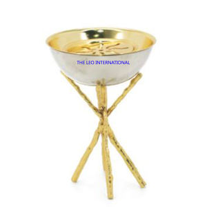 Peanut Shape Design <b>Silver</b> Color Decorative Bowl Set of 2 Aluminum Metal New Design Home Table <b>Top</b> Bowl - Product Image 6