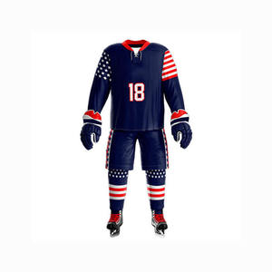 Gran oferta, diseño único, uniformes de Hockey sobre hielo para hombres de alta calidad, uniformes de Hockey sobre hielo cómodos y transpirables - Product Image 5